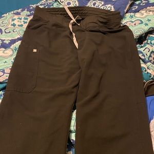 Figs scrub pants black